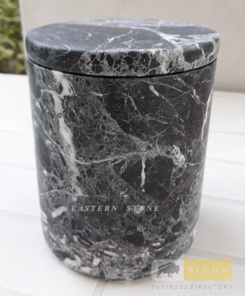 ONYX, MARBLE STONE CANDLE JARS